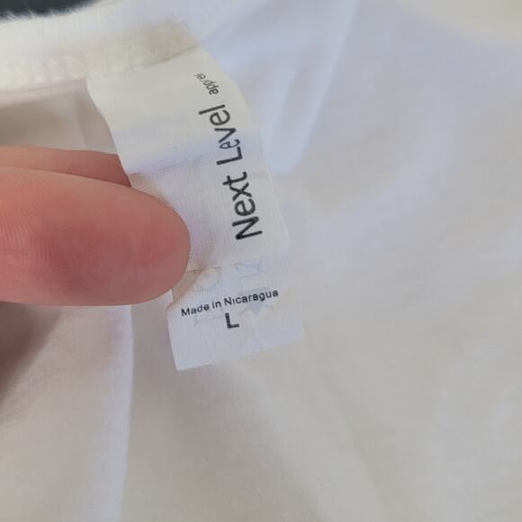 Death Science Minnie Tank White Large Babydoll Biker Chopper Motorcycle - Picture 7 of 7